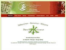 Tablet Screenshot of becken-balance-massage.de